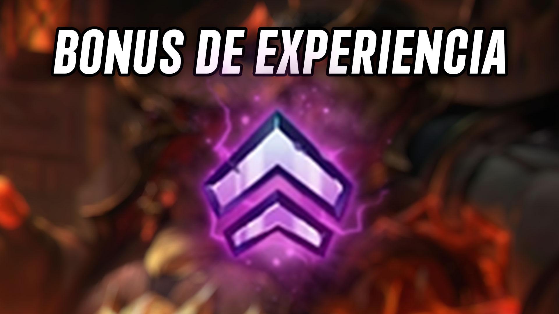 Bonus de Experiencia en las siguientes 10 partidas