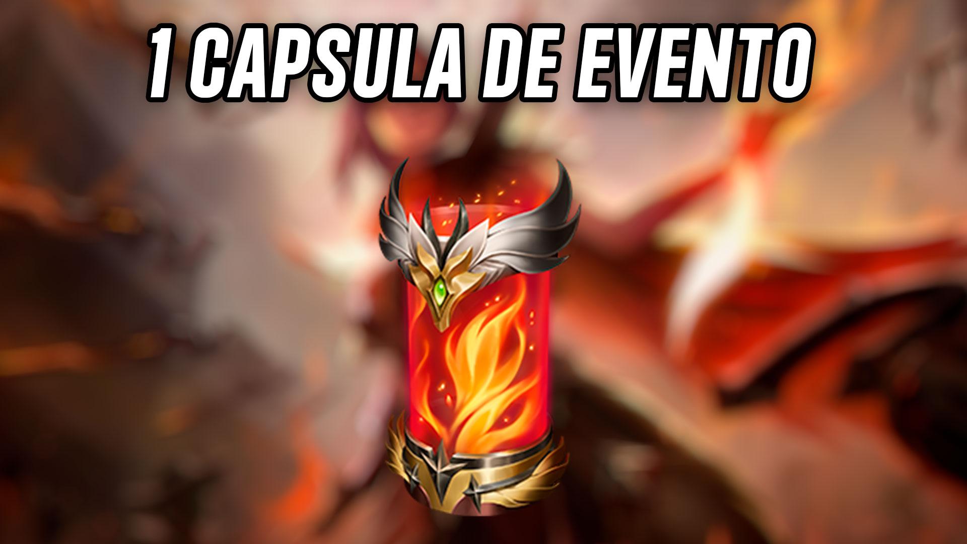 1 capsula de evento forajidos